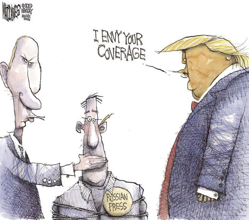 Putin and the press